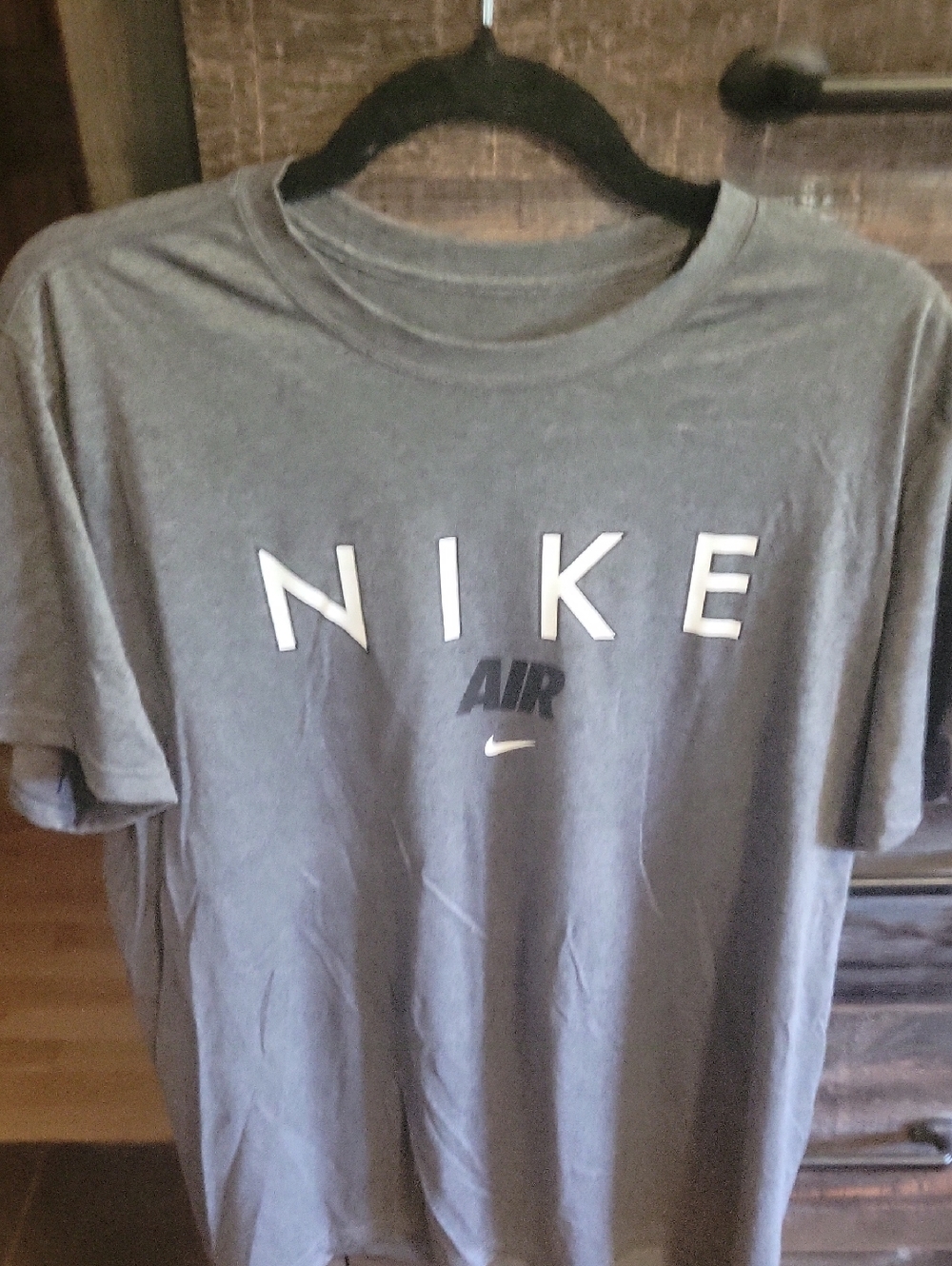 Nike Grey Short Sleeve Logo Tee